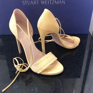 Stuart Weitzman Anklet strap heels